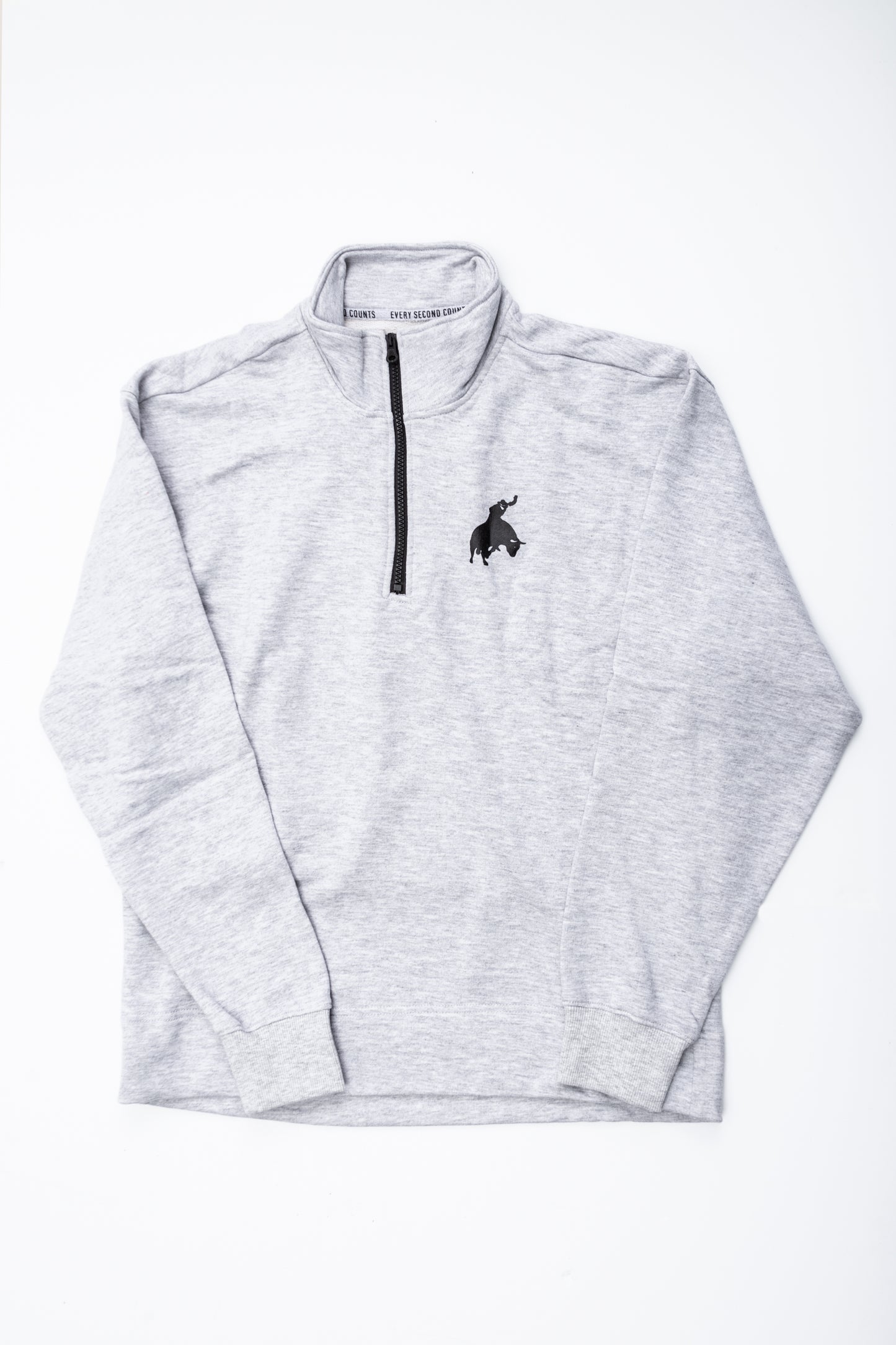 Grey 1/4 Zip Crew