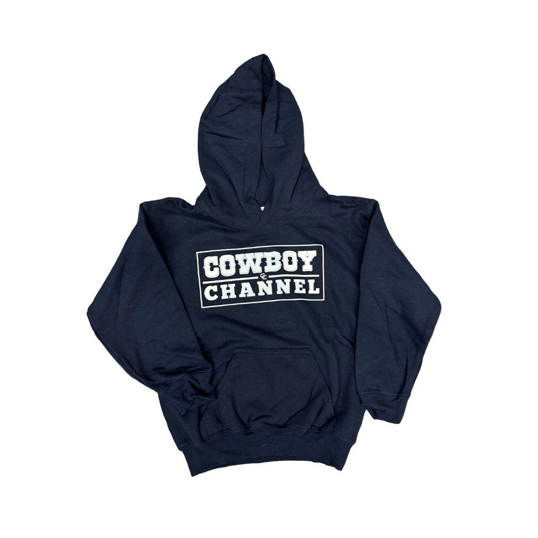 Cowboy Channel Youth Navy Hoodie