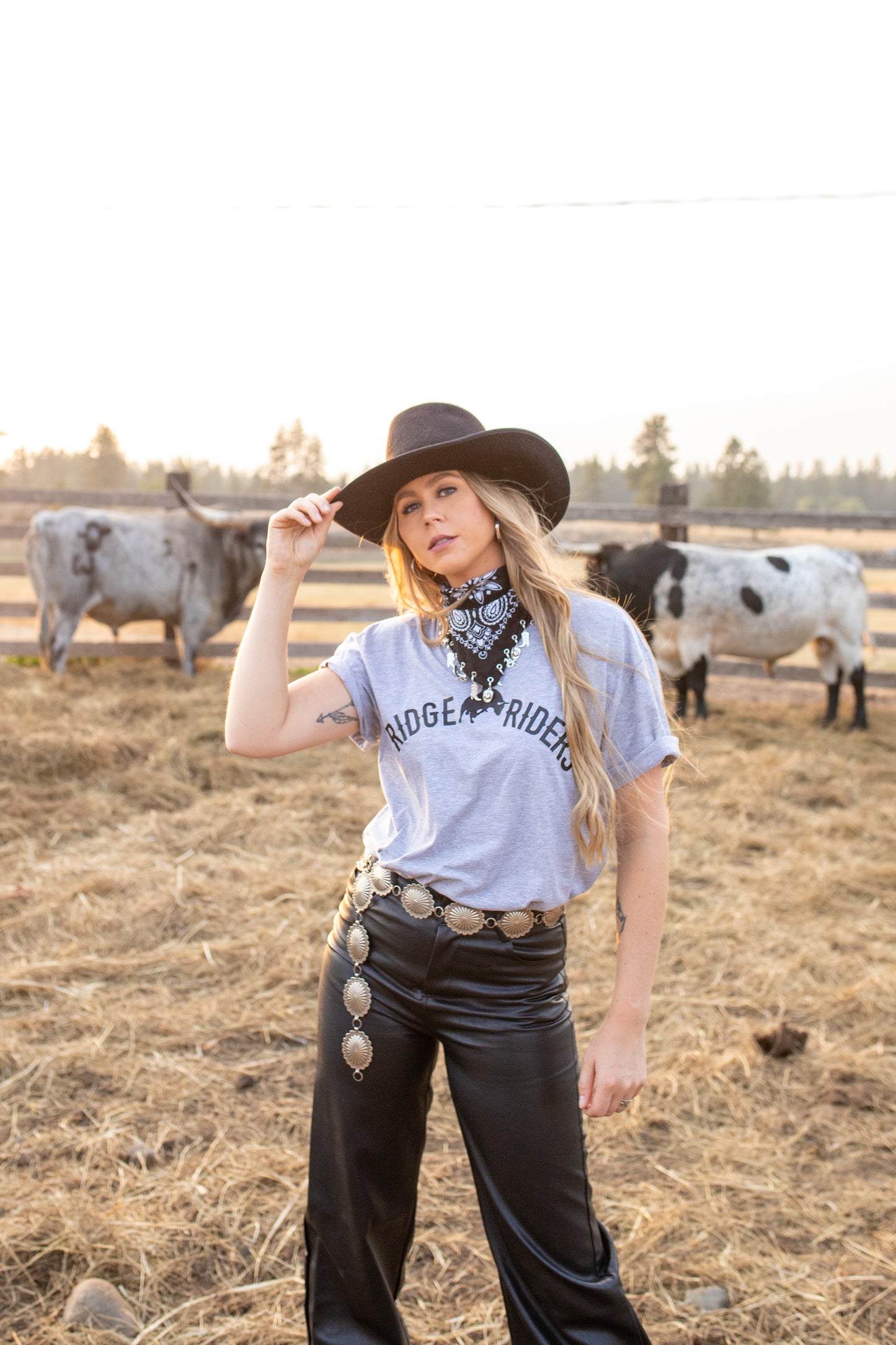 Arizona Ridge Riders Grey T-Shirt