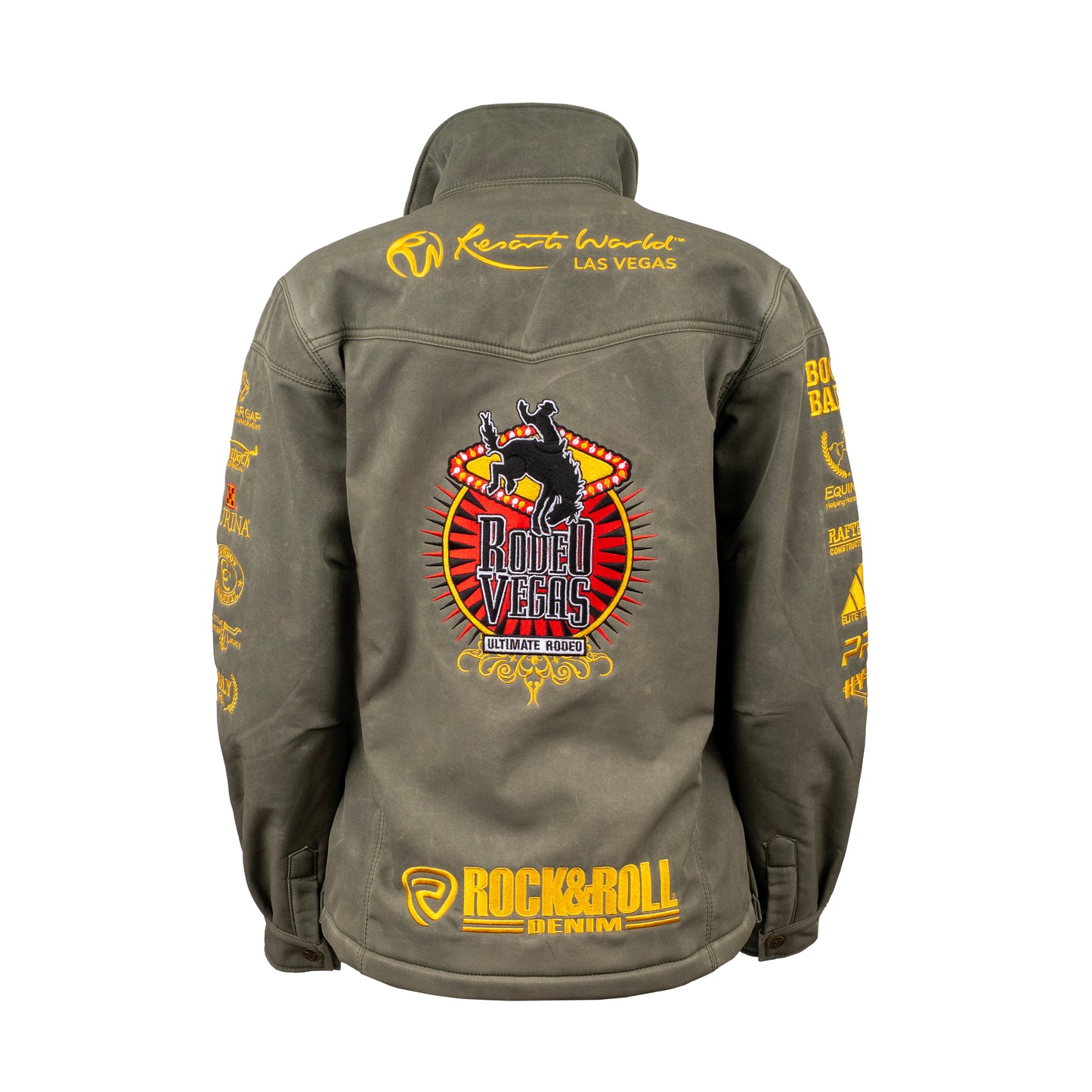 Men's Softshell Olive Jacket