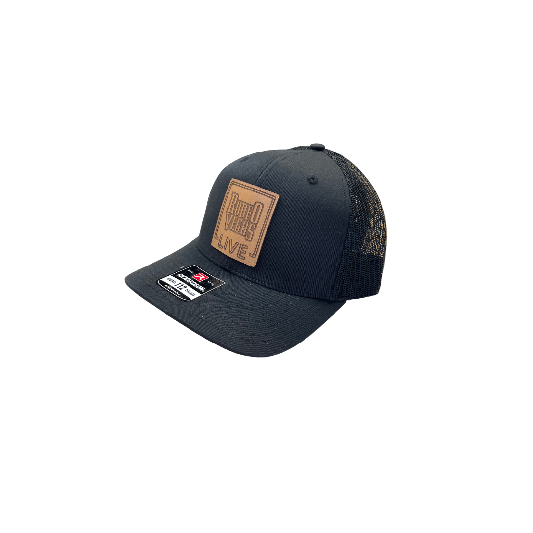 Rodeo Vegas Live Leather Patch Hat