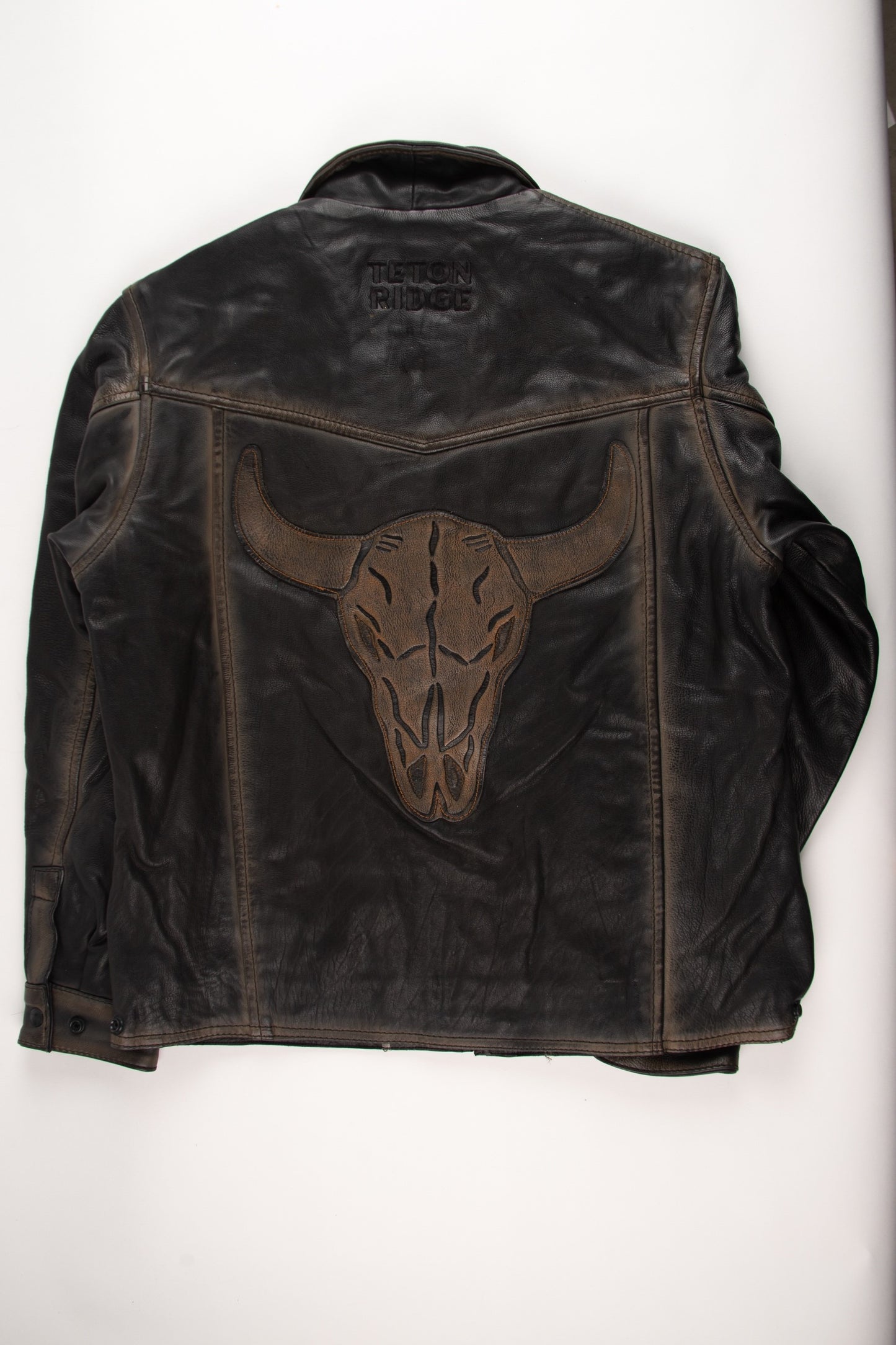 Mens Teton Ridge Leather Jacket