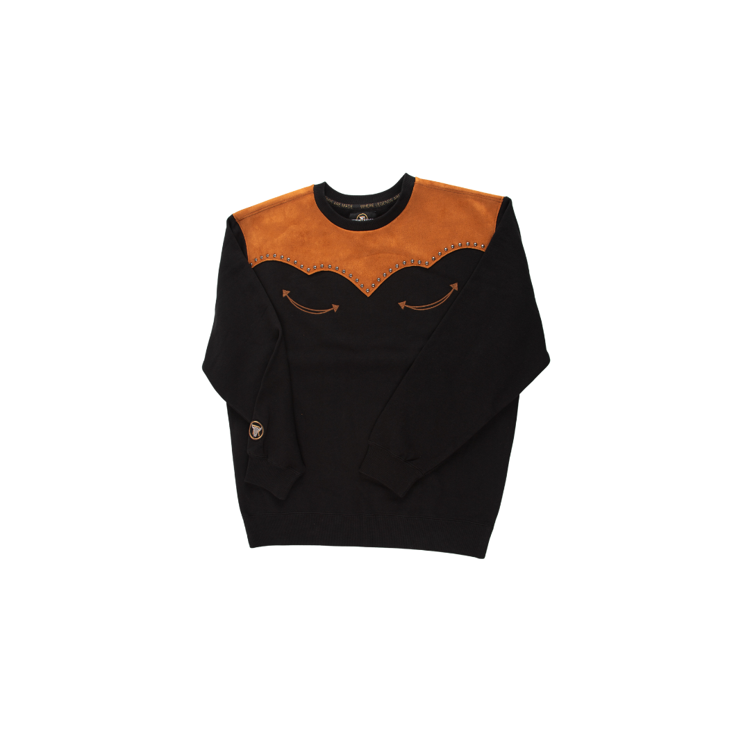 Teton Ridge Suede Crewneck