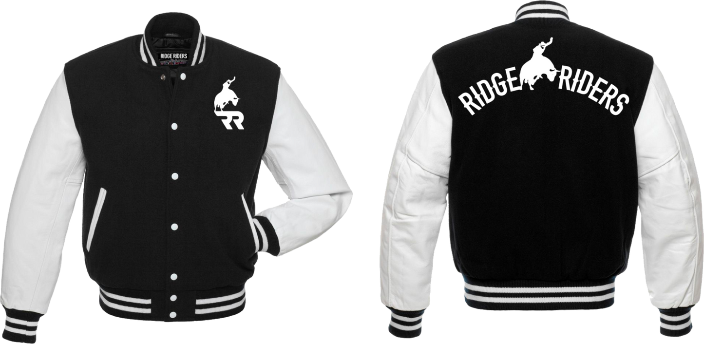 Arizona Ridge Riders Varsity Jacket w/ Leather