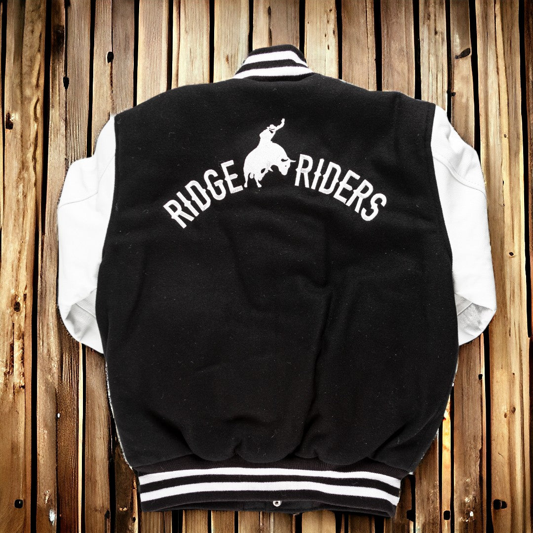 Arizona Ridge Riders Varsity Jacket w/ Leather