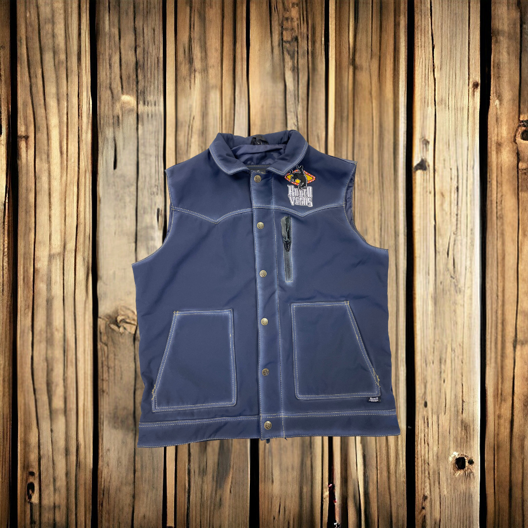 Rodeo Vegas Blue Vest