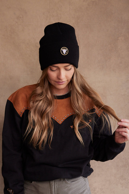 Teton Ridge Skull Beanie