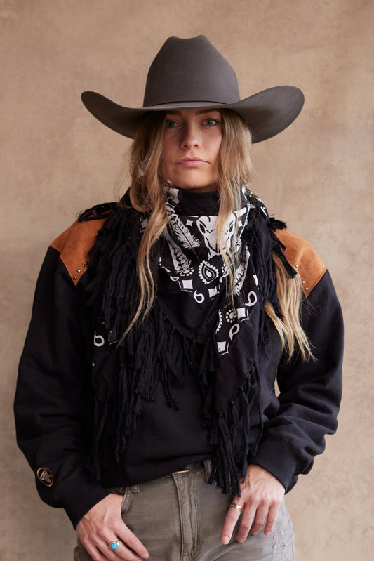 Teton Ridge Fringe Scarf