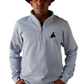 Grey 1/4 Zip Crew