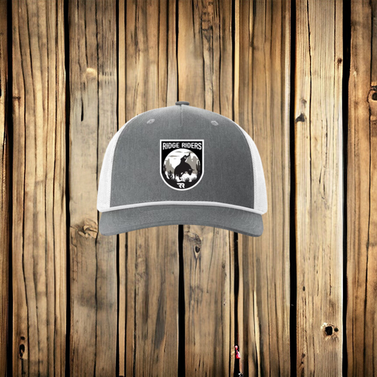 RR Black & White Patch Hat